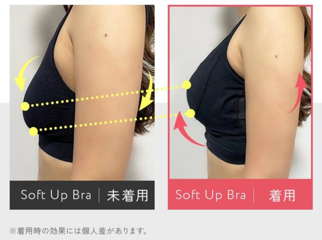 ULISH Soft Up Bra ユーリッシュ ソフトアップブラ 特徴